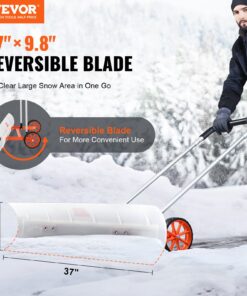 94 cm (37 inch) Heavy Duty Snow Pusher for Driveway