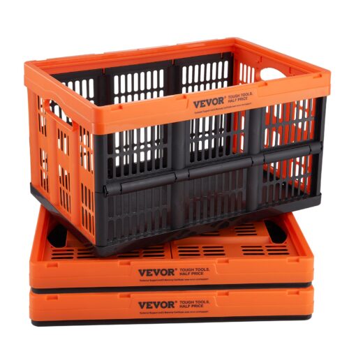 VEVOR 45L 119 Gallon Collapsible Plastic Storage Bins