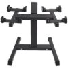 VEVOR Adjustable Dumbbell Stand with iPad Holder