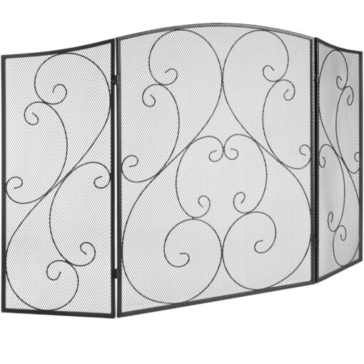 VEVOR Expandable 3 Panel Fireplace Screen