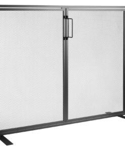 VEVOR 1 Panel Fireplace Screen with Door