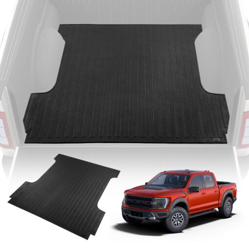 VEVOR Rubber Truck Bed Mat for Ford F150 2015 2023