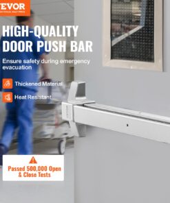 Carbon Steel Panic Exit Device with Exterior Lever and 3 Keys