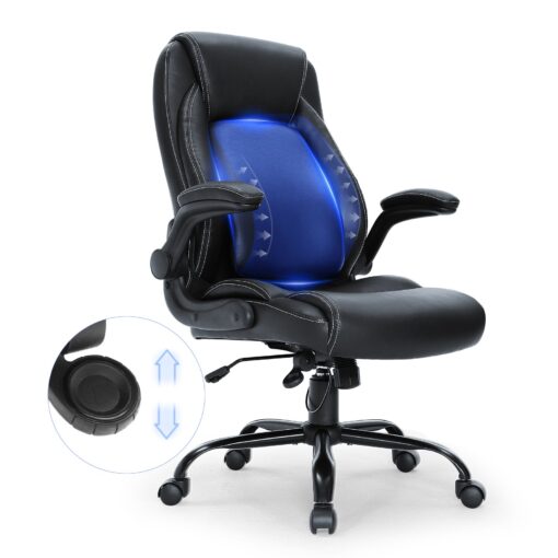 VEVOR Ergonomic Executive Office Chair with Adjustable Lumbar Support