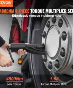 4800Nm (3540 lb-ft) 1:58 Gear Ratio