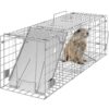 VEVOR Humane Live Animal Cage Trap 61cm x 20cm x 20cm