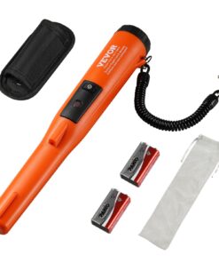 VEVOR IP68 Waterproof Metal Detector Pinpointer with 3 Alert Modes and 4.5 Inch (11.4 cm) Depth Range