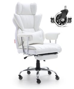 VEVOR Ergonomic Reclining Office Chair with Footrest