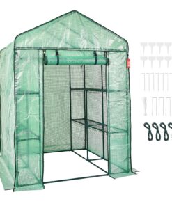 VEVOR Walk-in Greenhouse with Shelves