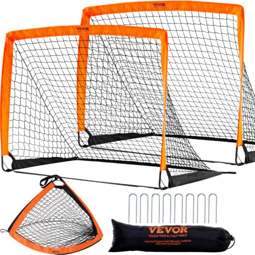 VEVOR Portable Soccer Goal Set