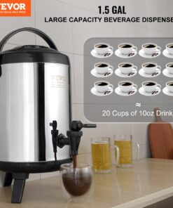 Hot and Cold Drink Server for Restaurants and Cafes