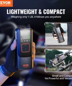 150 PSI (10.3 Bar) with 4000mAh Rechargeable Battery