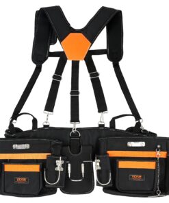 VEVOR Heavy Duty Tool Belt with Suspenders