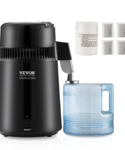 VEVOR 4L Countertop Water Distiller Purifier with 304 Stainless Steel Interior