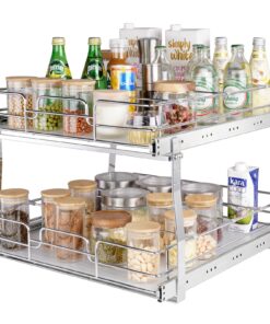 VEVOR 2-Tier Pull Out Cabinet Organizer