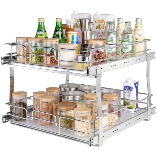 VEVOR 2 Tier Pull Out Cabinet Organizer