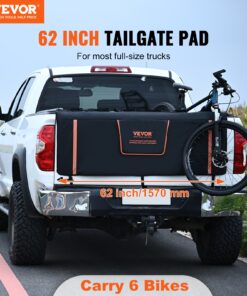 157 cm (62 Inch) Wide Tailgate Protection with Reflective Strips and Tool Pockets