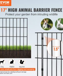 Animal Barrier with 3.8 cm (1.5 in) Spike Spacing