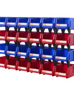 VEVOR Stackable Hanging Plastic Storage Bins