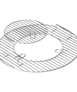 VEVOR 53cm (21 Inch) Heavy-Duty Iron Cooking Grate for Charcoal Grills - Anti-Fall Design