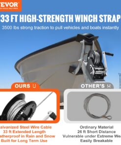 1587 kg (3500 lbs) Pulling Capacity