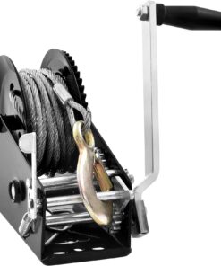 VEVOR Heavy Duty Hand Winch with 15.2 m (50 ft) Steel Cable