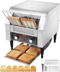 VEVOR Stainless Steel Commercial Conveyor Toaster