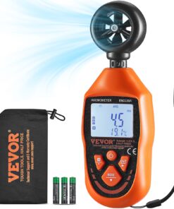 VEVOR Handheld Digital Anemometer with LED Backlight