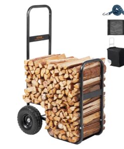 VEVOR Firewood Log Cart - 113 kg (250 lbs) Capacity