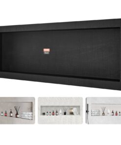 VEVOR Black Shower Niche