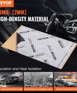 3.3 sq.m (36 sq.ft) Butyl Noise Insulation and Vibration Dampening Sheets