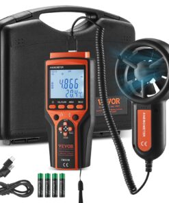 VEVOR Handheld Anemometer with LED Backlight