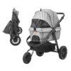 VEVOR Pet Stroller with Adjustable Handle