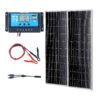 Комплект Монокристаллических Солнечных Панелей VEVOR мощностью 200 Вт