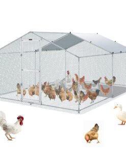 VEVOR Large Metal Chicken Coop