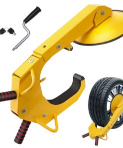 VEVOR Heavy-Duty Anti-Theft Wheel Lock Clamp for Trailers and Vehicles