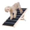 VEVOR Adjustable Wooden Dog Ramp