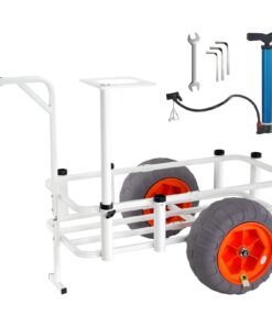 VEVOR Heavy-Duty Beach Fishing Cart