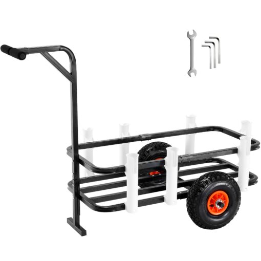 VEVOR Heavy Duty Beach Fishing Cart