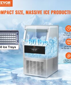 80 lbs/24H (36 kg/24H)