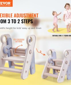 Adjustable 3-Step to 2-Step Kitchen Helper