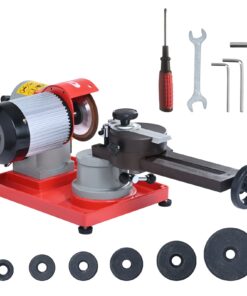 VEVOR Circular Saw Blade Sharpener Grinder 370W 3600RPM with 127mm (5-inch) Adjustable Grinding Wheel