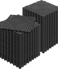 VEVOR Non-Slip Modular Interlocking Drainage Mats