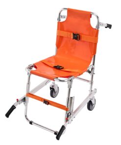 VEVOR EMS Stair Climbing Chair - Foldable Aluminum Emergency Evacuation Wheelchair