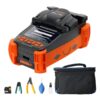 VEVOR 4 Motors Fiber Optic Fusion Splicer Kit   4 Inch LCD