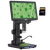 VEVOR 18 cm 7 HDMI LCD Digital Microscope for Adults