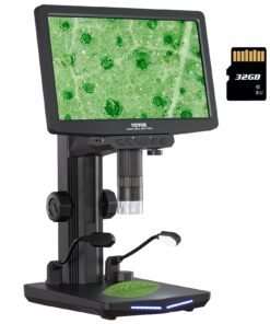 VEVOR 18 cm (7") HDMI LCD Digital Microscope for Adults