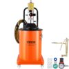 VEVOR 20L 5 Gallon Air Operated Grease Pump with 13 ft 396 m High Pressure Hose and Grease Gun