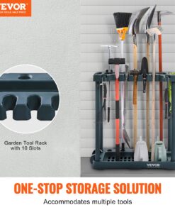 75 x 35 x 82 cm (20.5 x 38 x 34.4 in) Yard Tool Tower Rack for Garage