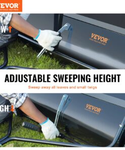 708 L (25 cu. ft) Capacity Heavy Duty Leaf & Grass Collector with Adjustable Height & Dumping Rope